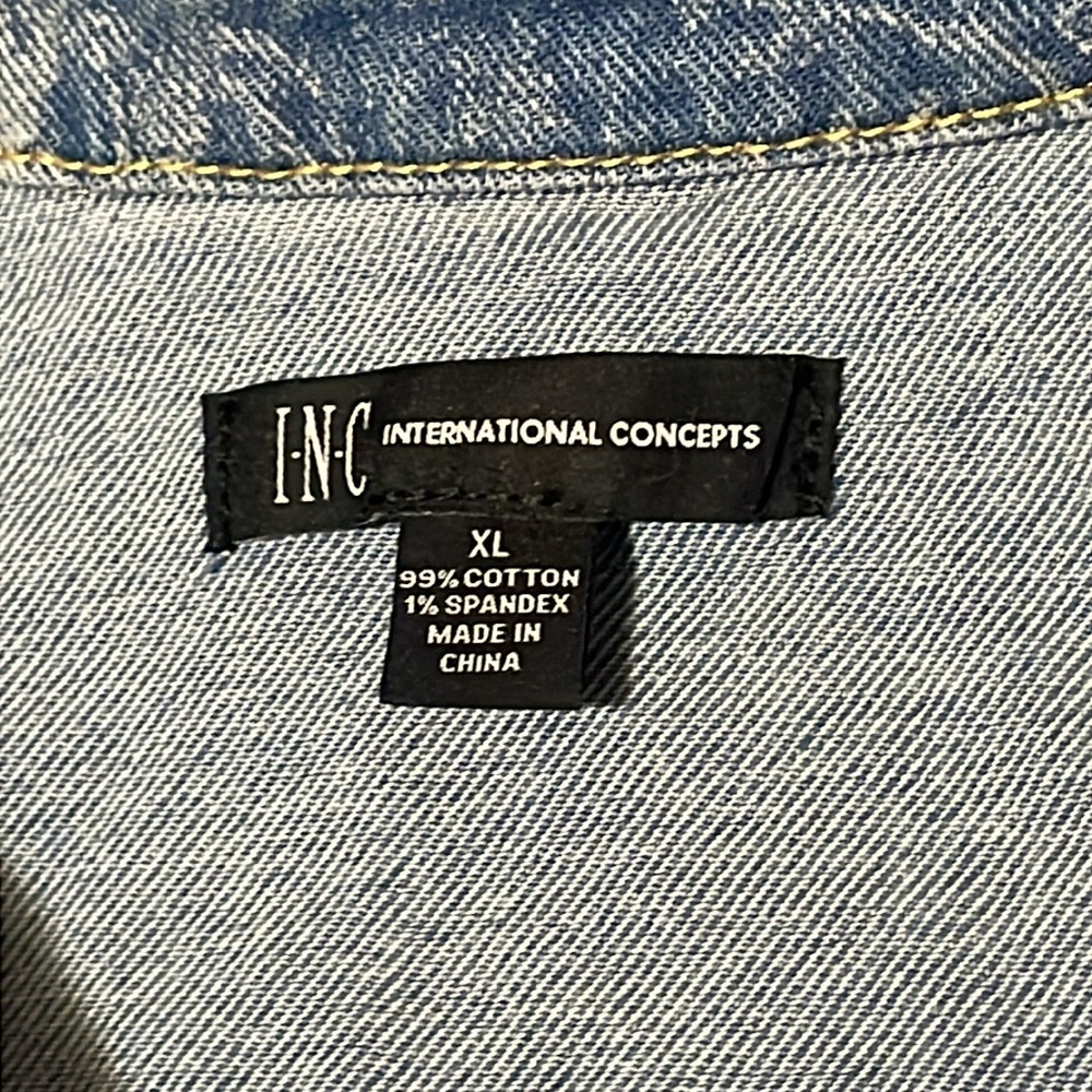 INC International Concepts Reinvents‎ The Jean Jacket INDIGO - Picture 6 of 8